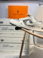 lv X Nike Sb Dunk Low Made In A Big Factory Highly Recommended New Color Sche
