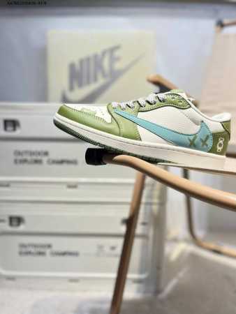 Company-Level First-Layer Leather Jordan Air Jordan 1 Low Aj1 Low-Top Series Bas - Click Image to Close