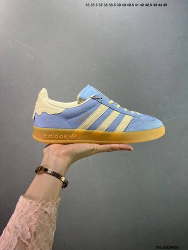 Corporate-Level Adidas Originals Gazelle Indoor Clover Casual Non-Slip Wear-Resi