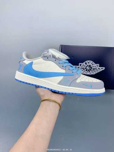 travis Scott X Fragment Design X Jordan Air Jordan 1 Low Og Sp Lv Joint Grey