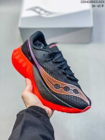 Corporate-Level Saucony Endorphin Pro4 Series Low-Top Cushioning Running Shoes F - Click Image to Close