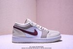 Air Jordan 1 Retro Low White, Black And Gray Official Synchronization New Color