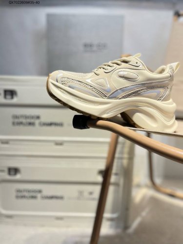Gg-Cc Chunky Low White Deer Same Style Unique Star New Ggcc Low-Top Retro Thick-