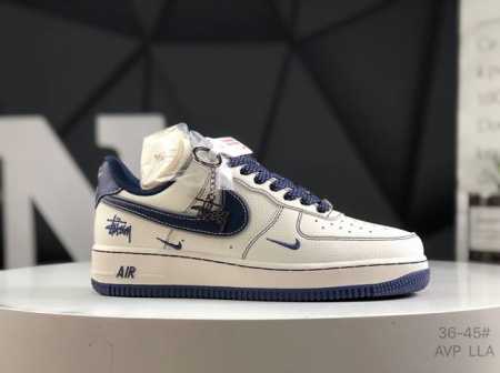 Company-Level With Half-Size Nike Air Force 1 Low Air Force One Low-Top Sports C - Click Image to Close
