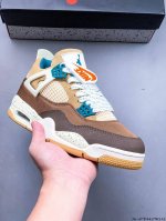Company Level! Air Jordan 4 Retro Og Cement Aj4 Joe 4 Retro Casual Sports Basket