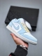 Air Jordan 1 Low Aj1 Joe 1 Mint Blue Low-Top Culture Leisure Sports Shoes Hj5999