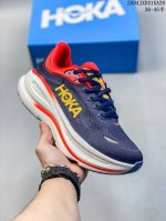 Genuine Label With Half Size Hoka Oneone Bondi 9 Men's And Women's Running Shoes