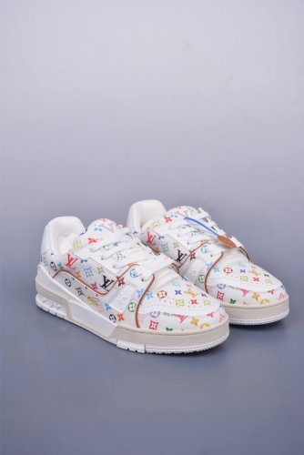 Louis Vuitton Trainer Sneaker Low Casual Sports Culture Versatile Basketball Sne