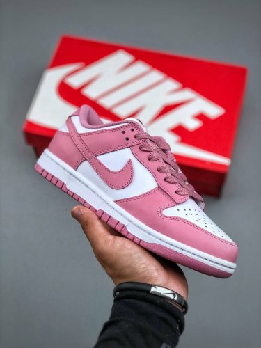 nike Dunk Low White Pink Exclusive Version Distillation Process Brings Better