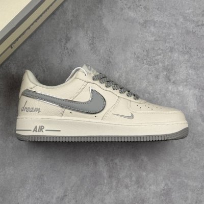 Local Core Private Nike Air Force 1 07 Low Dream White Gray Small Hook Air Force