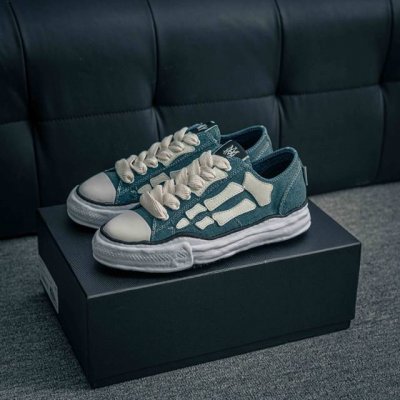 Core Private Maison Mihara Yasuhiro X Amiri Skel-Top Low Round-Toe Lace-Up Low-T