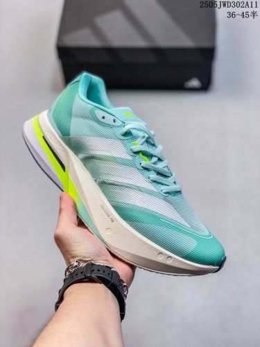 Company-Level Ad Adizero Boston 13 Summer Breathable Mesh Racing Running Shoes J
