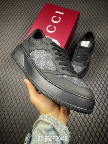 fgucci Screener Gg High-Top Sneakergucci Biscuit Shoessports And Leisure Shoe