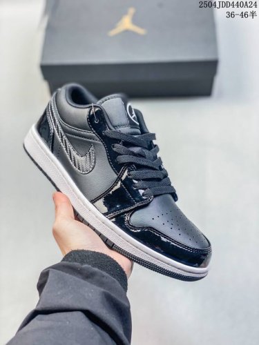 Real Label With Half Size! Nike Air Jordan 1 Mid "Aj1 Jordan 1 Generation Low-To