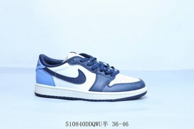 Jordan Air Jordan 1 Low Aj1 Jordan 1 Low-Top Retro Cultural Casual Sports Basket