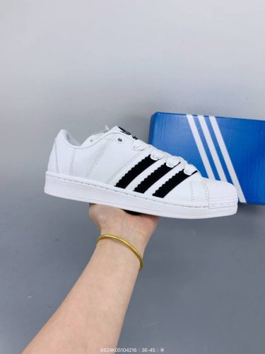 Adidas Superstar Trefoil Classic Shell Toe Series New Casual Shoes Trendy Men's