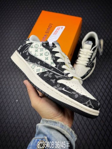 B Company-Grade Aj1 Reverse Travis Scott X Air Jordan 1 Reverse Mocha Aj1 Ts Lig