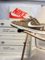 Nike Sb Dunk Low "Stussy Joint" Anniversary High-End Custom Low-Top Casual Shoes