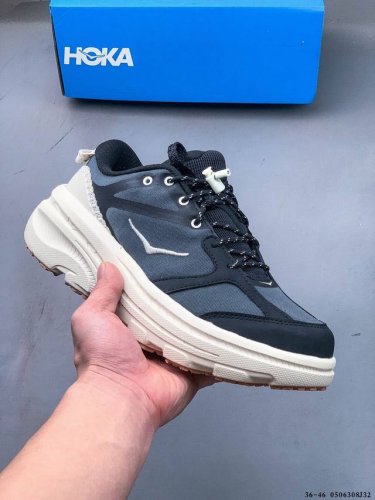 Hoka One One Bondi B3 Bondi B3 Low-Top Black Unisex Slip-Resistant Durable Low-T