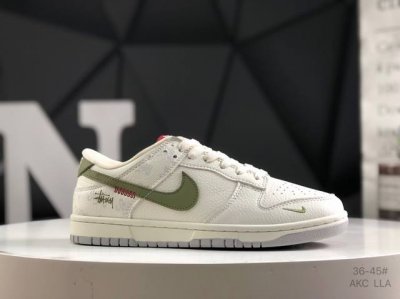 Overseas Bestseller Limited Release! High-End Custom Nike Sb Dunk Low Stussy Col