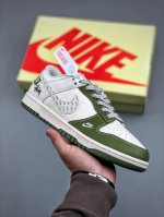 nike Sb Dunk Low X Stussygreen, White, Gray, Starry Skypure Original Factory
