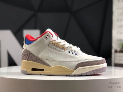 Company-Level With Half-Size Jordan Air Jordan 3 Retro Og Sp Aj3 Joe 3 Low-Top R