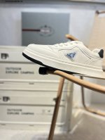 Prada Prada,, New Men's Shoes, Selected Original Calfskin, First-Layer Imported