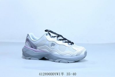 Fila Fila Retro Versatile Thick-Soled Sports Sneakers 412890Ddywi Half 35-40