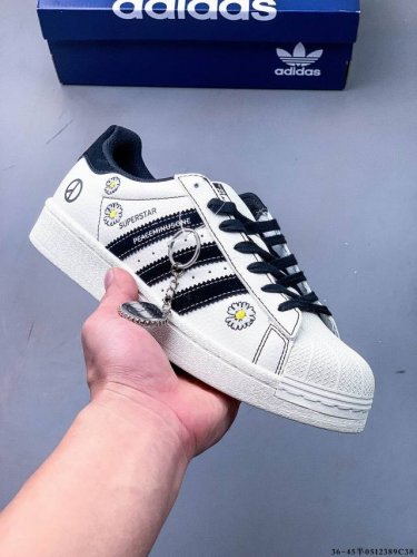 Company-Grade Top Layer! Adidas Superstar Shell-Toe Classic Casual Skate Shoes -