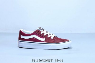 Vans Small Head Short Head Version Quan Zhilong Wine Red Og Style 36 Quan Zhilon