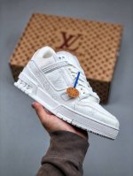 Tyler X Louis Vuitton Louis Vuitton Lv Trainer Collaboration Low-Top Casual Skat