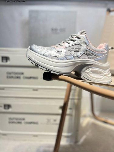 Gg-Cc Chunky Low White Deer Same-Style Unique Planet New Ggcc Low-Top Retro Thic