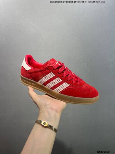 Adidas Originals Gazelle Indoor Three-Leaf Clover Casual Slip-Resistant Durable