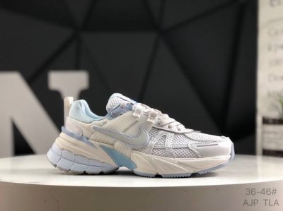 Real Label With Half Size Nike V2K Run New Versatile Casual Running Shoes Retro