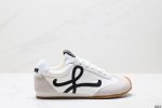 Corporate Loewe Ballet Runner 2.0 Calfskin Round Toe Lace-Up Low-Top Lifestyle S