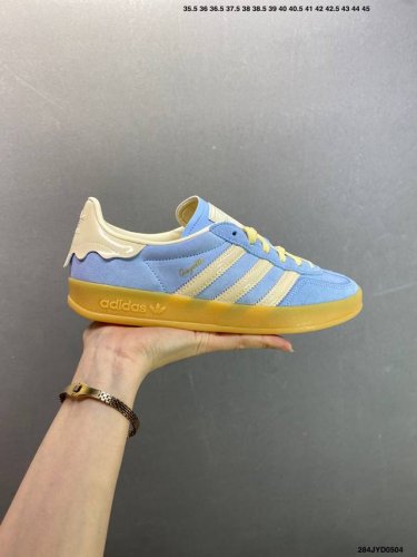 Company-Level Adidas Originals Gazelle Indoor Three-Leaf Clover Casual Slip-Resi