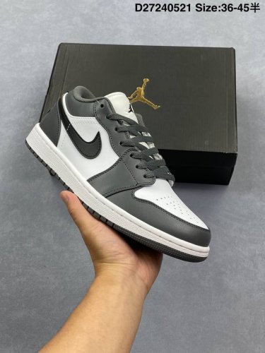 Corporate-Level Nike Air Jordan 1 Low Aj1 Joe 1 Low-Top Casual Sneakers Synchron