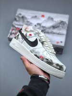 Nike Air Force 1 Low 07 Chinese Style Ink Painting Original Last And Original Ca