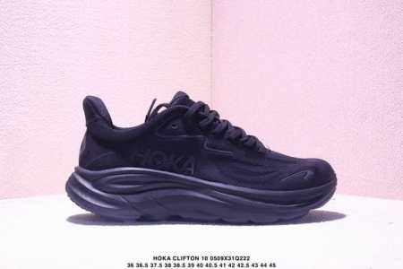 Hoka One One Clifton 10 Fashionable Wide Slip-Resistant Durable Low-Top Casual R - Click Image to Close