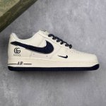 Local Core Private Nike Air Force 1 Low 07 X Gucci White And Blue Small Hook And