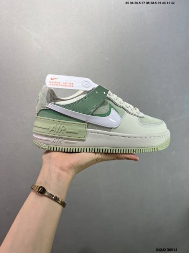 Company-Level Air Force Macaron Jelly Series Nike Air Force 1 Shadow Af1 Deconst
