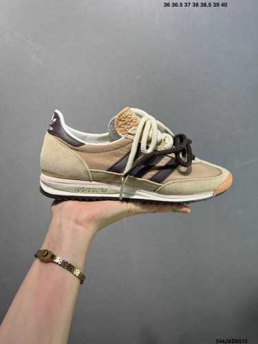 Company-Grade Adidas Adidas Sl 72 Rtn Three-Leaf Clover Retro Casual Running Sho