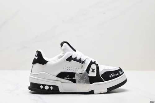 Authentic Louis Vuitton Trainer Sneaker Low Casual Sports Culture Versatile Boar