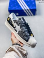 Adidas Superstar Trefoil Classic Shell Toe Series New Casual Sneakers Trendy Men