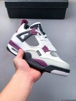 Collection Two-Layer Authentic Label! Air Jordan 4 Aj4 Mid-Top Retro Casual Spor