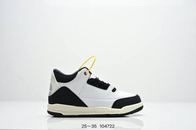 Kids' Air Jordan 3 Retro Replica White Cement Aj3 Jordan 3Rd Generation Aj3 Jord