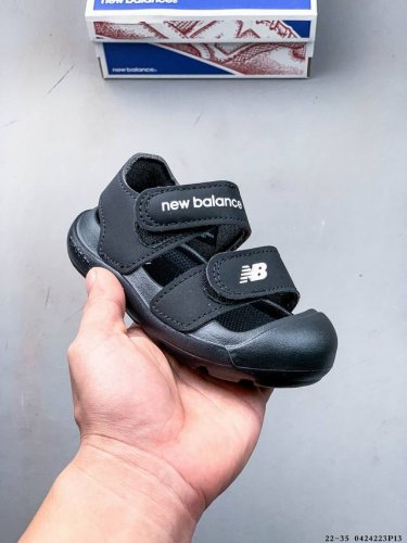New Balance Nb Summer Boys And Girls Velcro Closed Toe Sandals Beach Shoes 04242