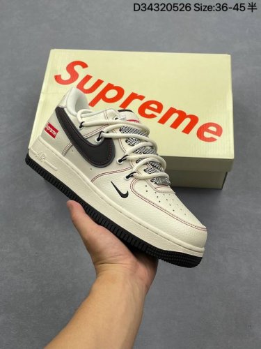 nk Air Force 1 07 Low Air Force One Low-Top Versatile Casual Sports Shoes Sj1