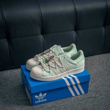 Core Private Adidas Adidas Clover Originals Superstar Ii Shell Head Series Low T - Click Image to Close