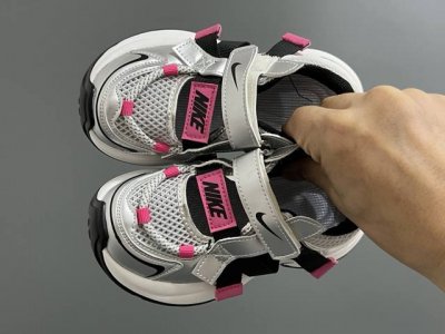 Nike New Magic Tape Children's Dad Sandals Size: 26-37 Cm. Perfect For Kids Who